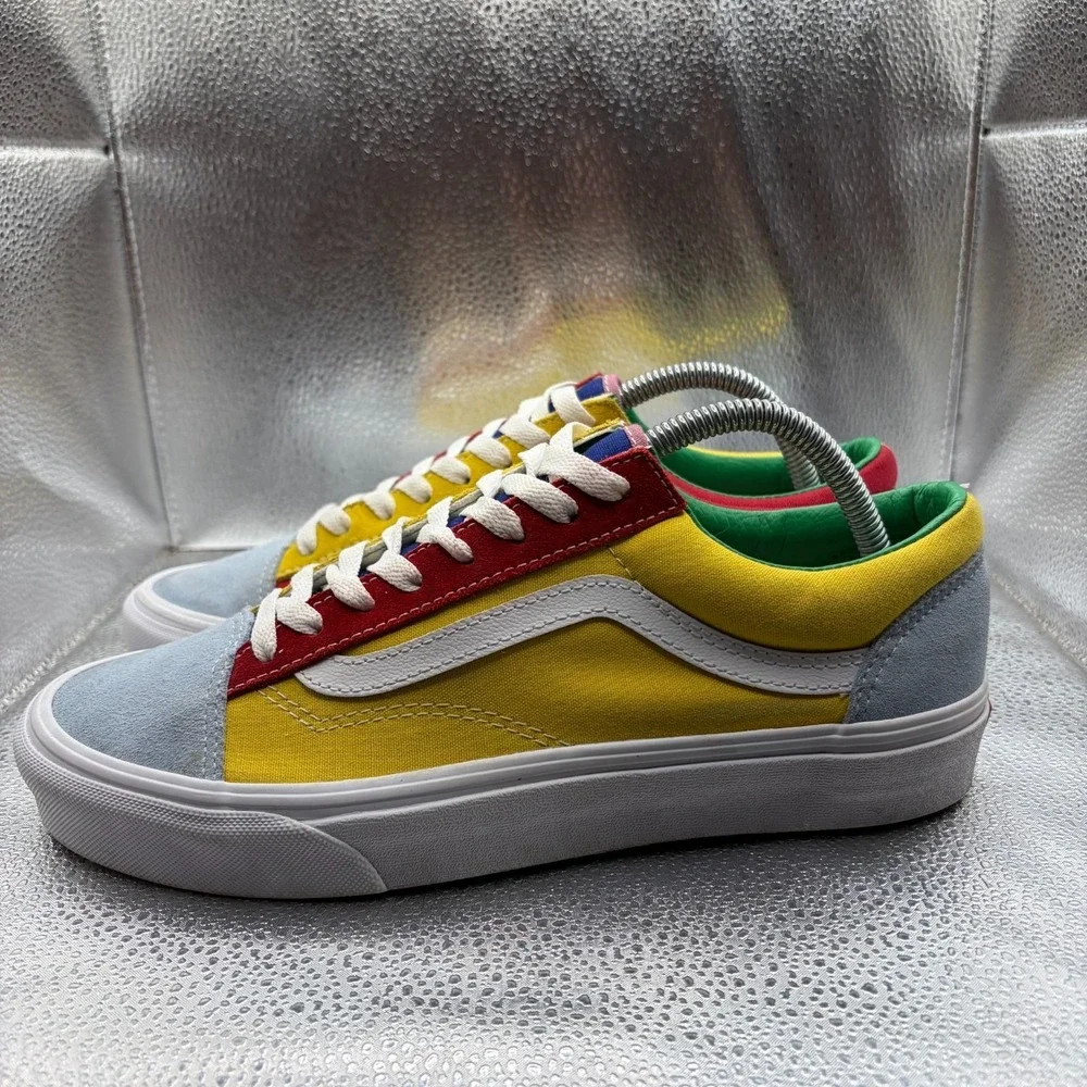 Size‎ 8.5M/10W Vans Sunshine Suede Canvas Low Top Unisex Sneaker Shoes 500714
